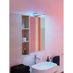 LED-peilivalaisin Regello-z connect.z 60cm, säädettävä värilämpötila, himmennettävä, IP44, seinään tai peilikaapin päälle*Eglo Outlet