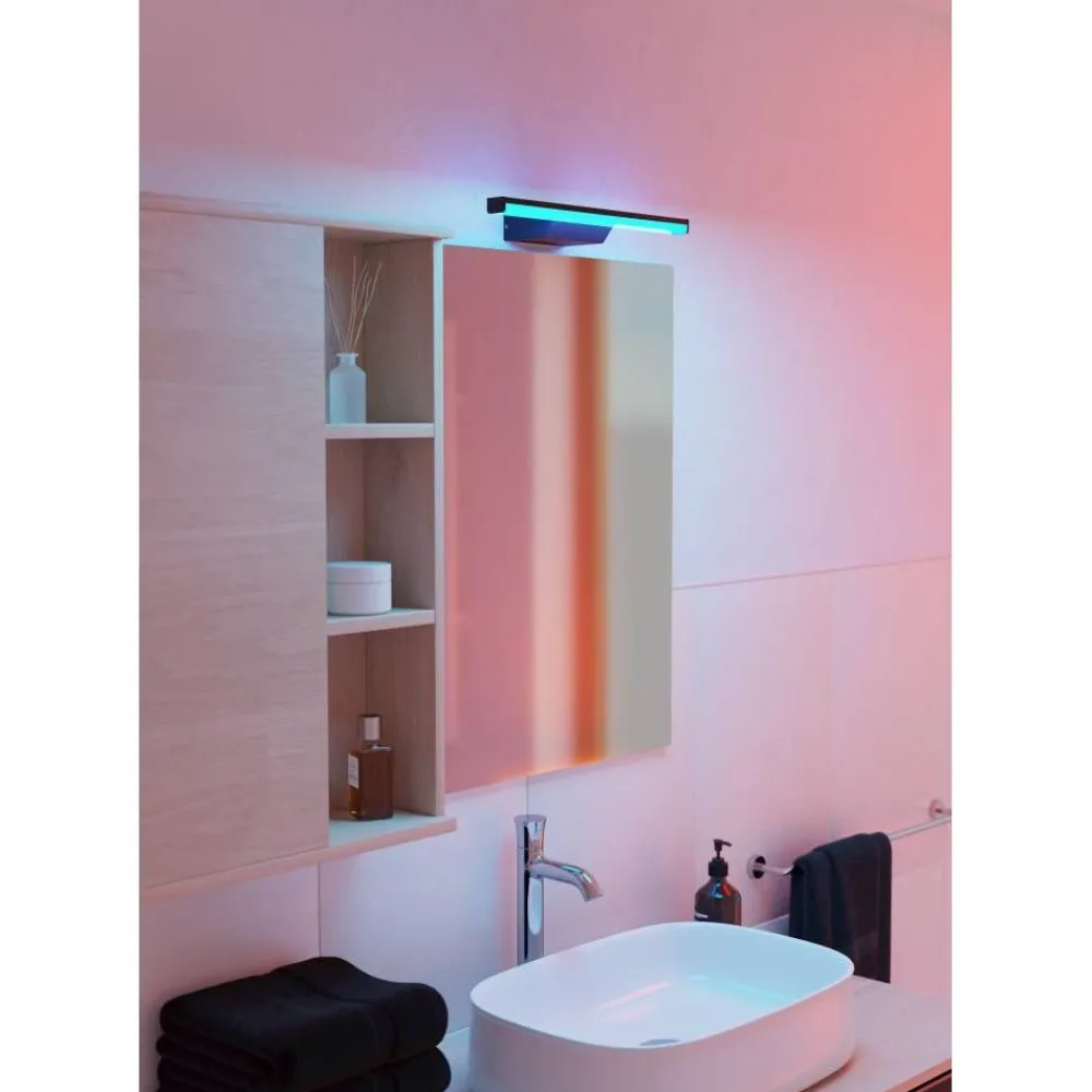 LED-peilivalaisin Regello-z connect.z 60cm, säädettävä värilämpötila, himmennettävä, IP44, seinään tai peilikaapin päälle*Eglo Outlet
