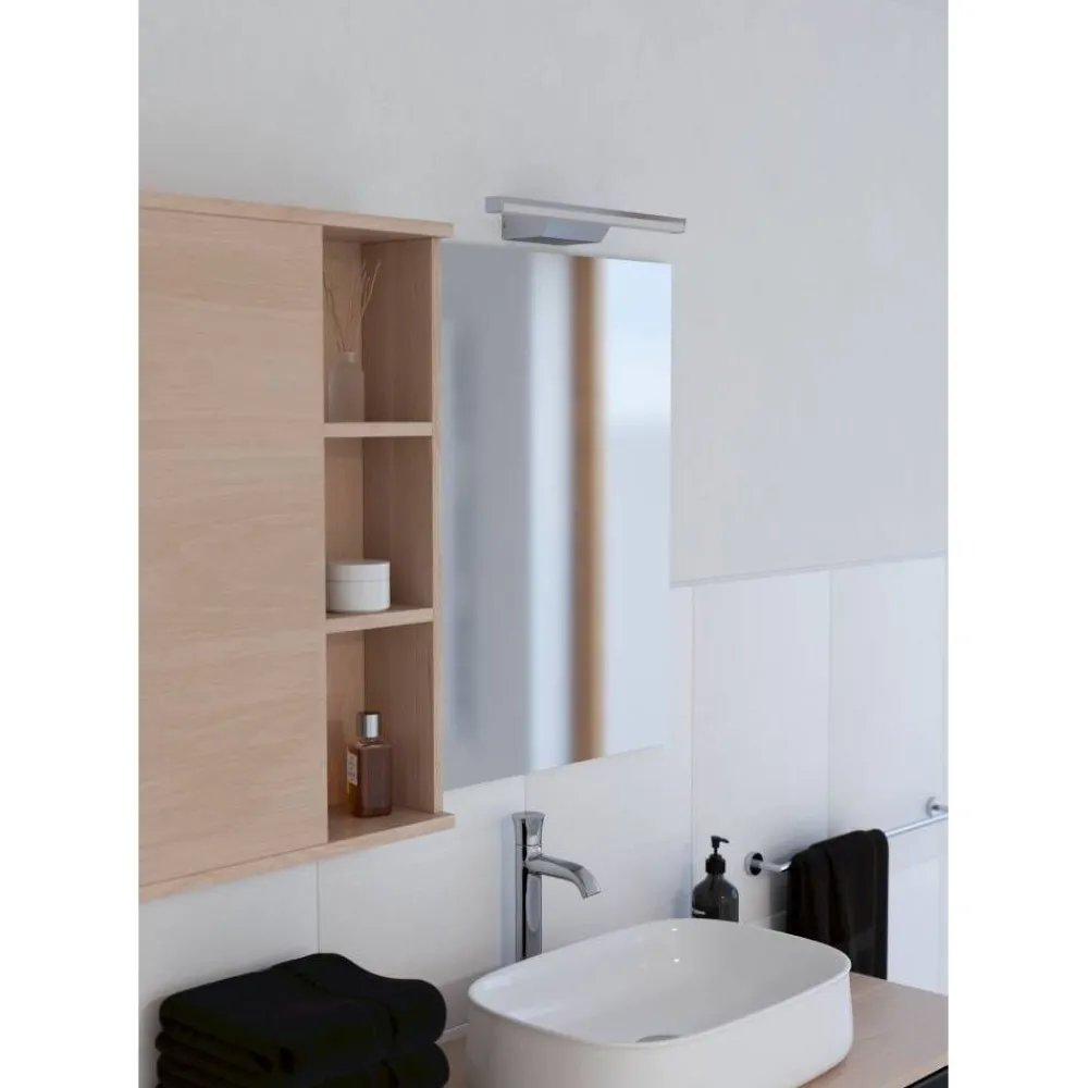 LED-peilivalaisin Regello-z connect.z 60cm, säädettävä värilämpötila, himmennettävä, IP44, seinään tai peilikaapin päälle*Eglo Outlet