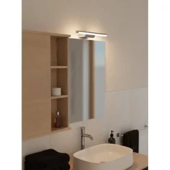 LED-peilivalaisin Regello-z connect.z 60cm, säädettävä värilämpötila, himmennettävä, IP44, seinään tai peilikaapin päälle*Eglo Outlet