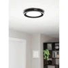 LED-Plafondi Calagrano Ø38cm värivaihto + kaukosäädin musta/valkoinen*Eglo Sale