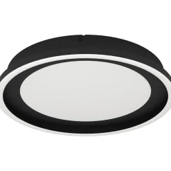 LED-Plafondi Calagrano Ø38cm värivaihto + kaukosäädin musta/valkoinen*Eglo Sale
