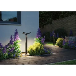Online LED-pollarivalaisin Alara Smart Home Zigbee 3.0 665mm hämäräohjattu liiketunnistin IR RGBW+ 10W 450lm antrasiitti Ulkovalaisimet Liiketunnistimella Ja Hämäräkytkimellä|Ulkovalaisimet Liiketunnistimella