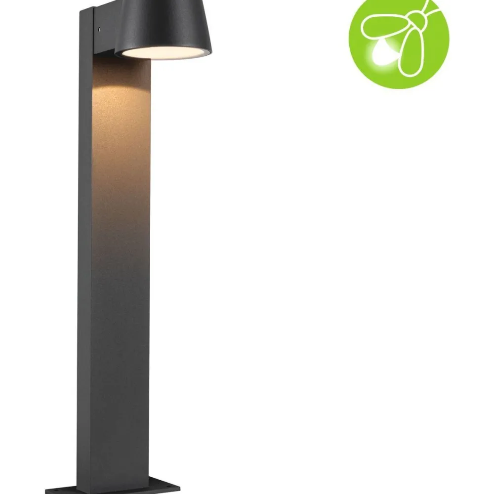 Outlet LED-pollarivalaisin Capea, IP44, 50cm, 2200K, antrasiitti Pollarivalaisimet|Led-Ulkovalot