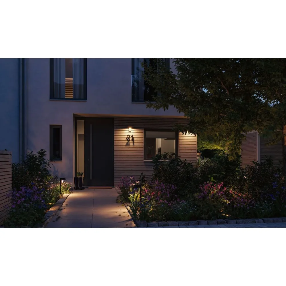 Outlet LED-pollarivalaisin Capea, IP44, 50cm, 2200K, antrasiitti Pollarivalaisimet|Led-Ulkovalot