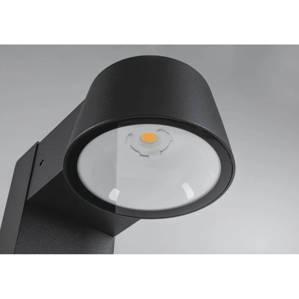Outlet LED-pollarivalaisin Capea, IP44, 50cm, 2200K, antrasiitti Pollarivalaisimet|Led-Ulkovalot