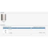 LED-porraslistan päätypala F-310A, alumiini, mattahopea*Euroshrink Outlet