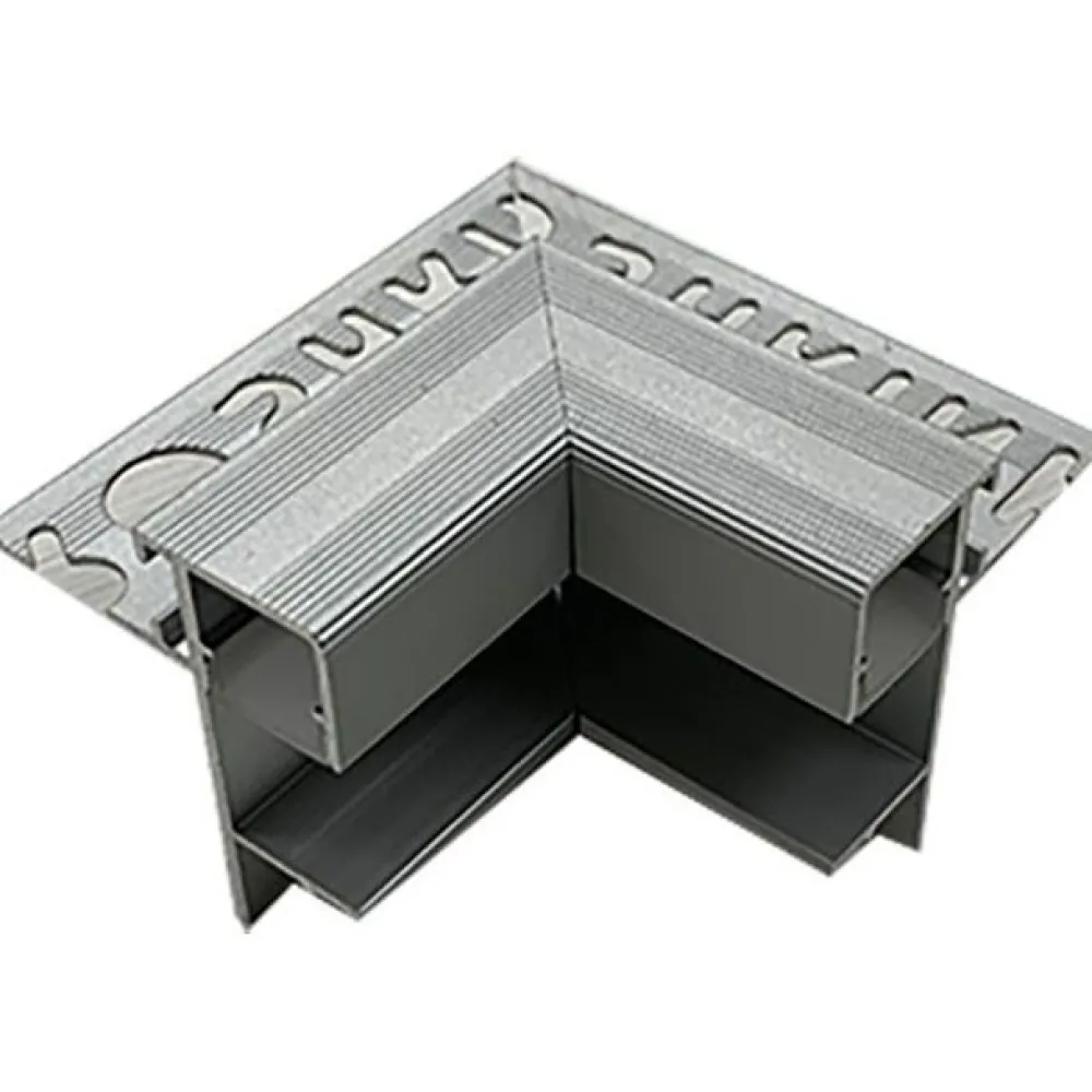 LED-porraslistan sisäkulmapala FI-306A, alumiini, eri värejä*Euroshrink Sale