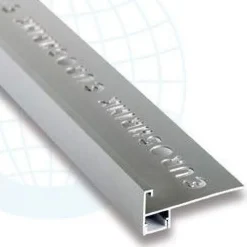 LED-porraslistan ulkokulmapala E-305A, alumiini, mattahopea*Euroshrink