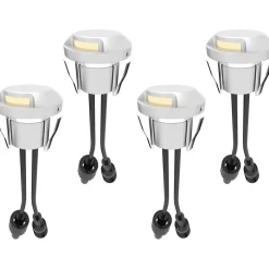 LED-porrasvalosarja Allan Steplight 4-osainen alumiini Terassivalot|Led-Ulkovalot