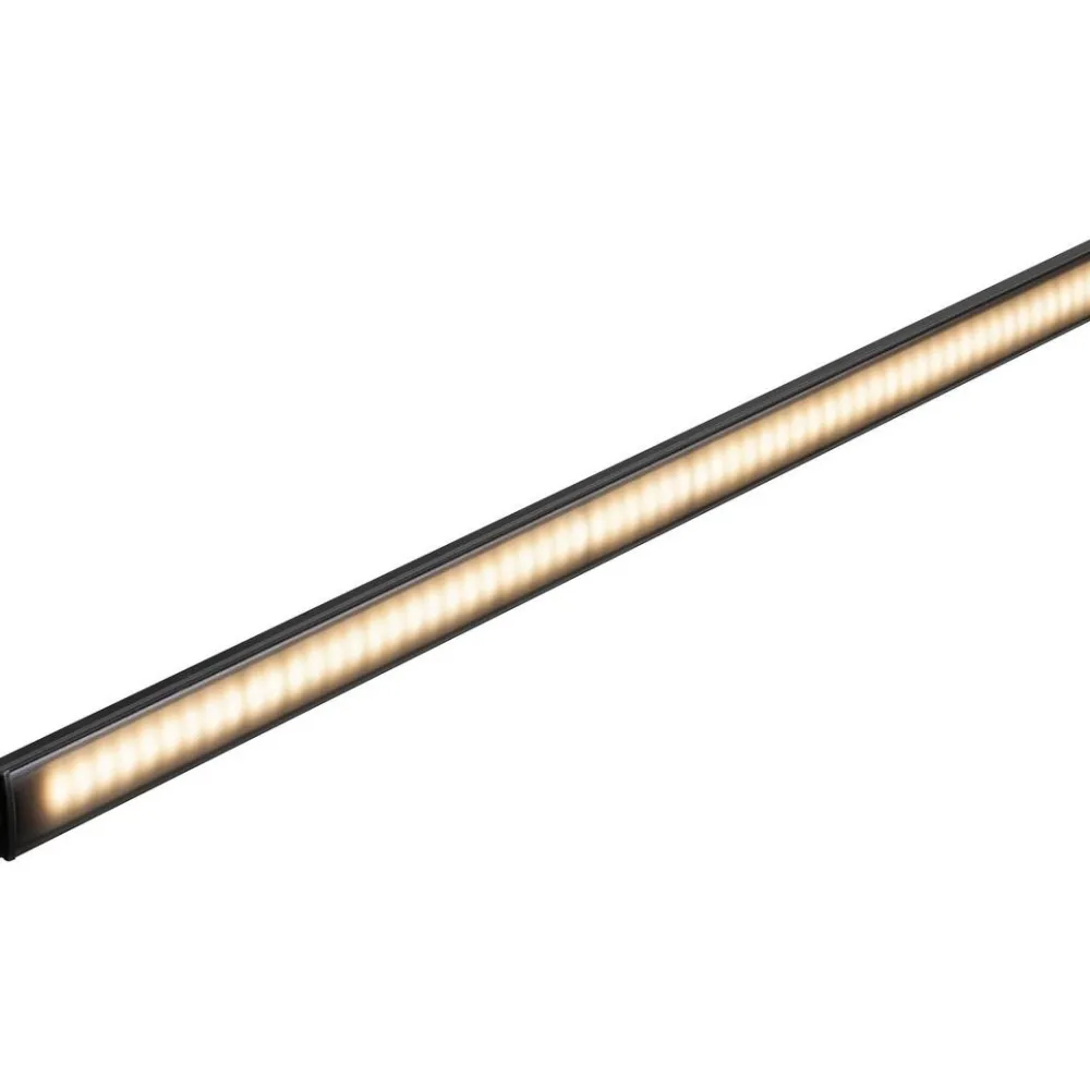 LED-profiili diffuusorilla Base, musta, eri kokoja*Paulmann Clearance