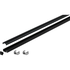LED-profiili diffuusorilla Base, musta, eri kokoja*Paulmann Clearance