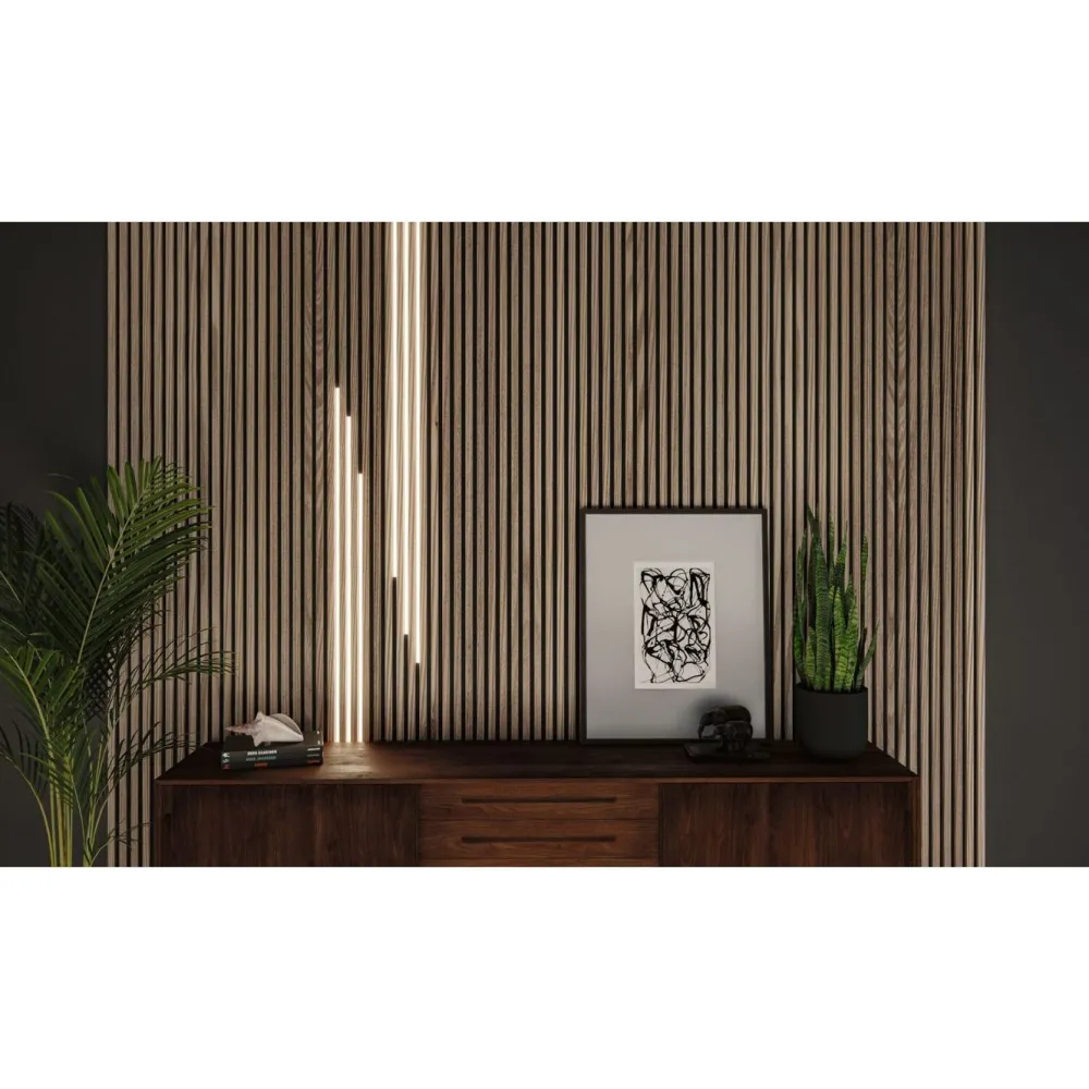 Online LED-profiili diffuusorilla Base White, musta/valkoinen, eri kokoja Led-Listat