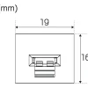Sale LED-profiili LED Extend G2 75 säädettävä valkoinen Led-Listat