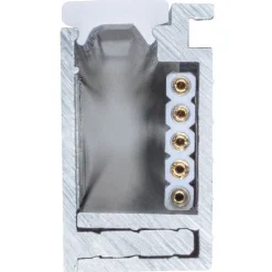 LED-profiili LumiTiles, anodisoitu alumiini, eri kokoja*Paulmann