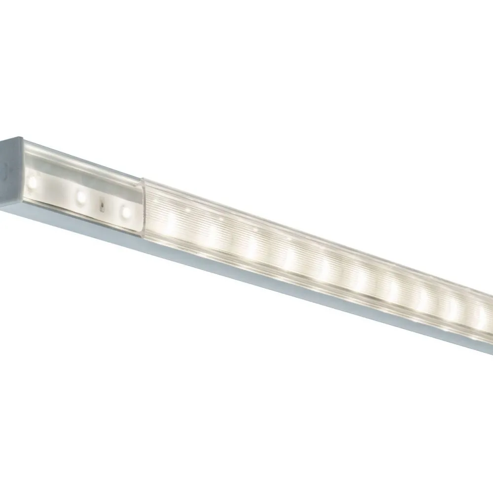 Hot LED-profiili Square, alumiini/satiini, eri kokoja Led-Listat