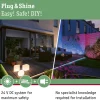 New LED-puutarhaspotti Plug & Shine maapiikki IP65 3000K 3.5W musta Puutarhavalaisimet