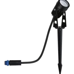 New LED-puutarhaspotti Plug & Shine maapiikki IP65 3000K 3.5W musta Puutarhavalaisimet