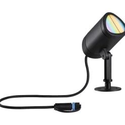 LED-puutarhaspotti Plug & Shine Shira, Smart Home Zigbee 3.0, IP65, RGBW+, antrasiitti*Paulmann Best