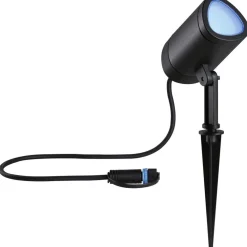 LED-puutarhaspotti Plug & Shine Shira, Smart Home Zigbee 3.0, IP65, RGBW+, antrasiitti*Paulmann Best
