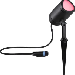LED-puutarhaspotti Plug & Shine Shira, Smart Home Zigbee 3.0, IP65, RGBW+, antrasiitti*Paulmann Best