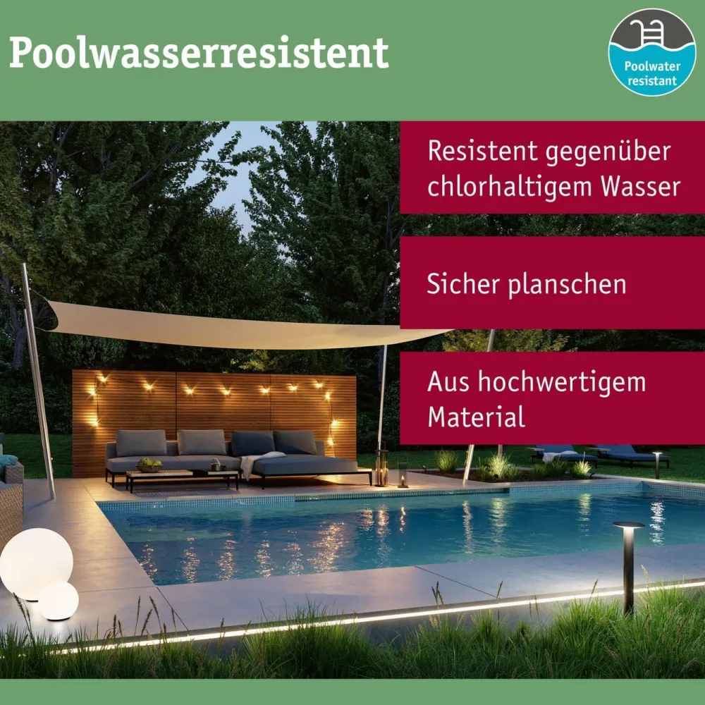 LED-puutarhaspotti Plug & Shine Shira, Smart Home Zigbee 3.0, IP65, RGBW+, antrasiitti*Paulmann Best