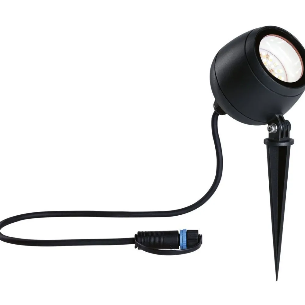 Discount LED-puutarhaspotti Plug & Shine Kikolo, Smart Home Zigbee 3.0, IP65, säädettävä värilämpötila, antrasiitti Älyvalaisimet Ulos
