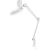 Clearance LED-pöytävalaisin Magni 240x315x860 mm suurennuslasilla 15 W 3D Pöytävalaisimet