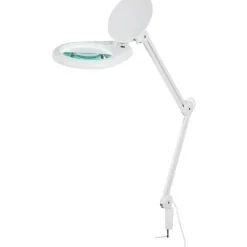 Clearance LED-pöytävalaisin Magni 240x315x860 mm suurennuslasilla 15 W 3D Pöytävalaisimet