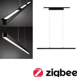 LED-riippuvalaisin kiskoon URail Lento, Smart Home Zigbee 3.0, säädettävä värilämpötila, himmennettävä, eri värejä*Paulmann Best