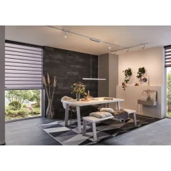 LED-riippuvalaisin kiskoon URail Lento, Smart Home Zigbee 3.0, säädettävä värilämpötila, himmennettävä, eri värejä*Paulmann Best