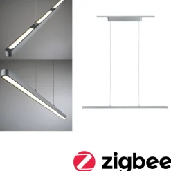 LED-riippuvalaisin kiskoon URail Lento, Smart Home Zigbee 3.0, säädettävä värilämpötila, himmennettävä, eri värejä*Paulmann Best