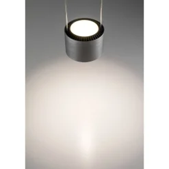 Outlet LED-riippuvalaisin Aldan, 2700K, himmennettävä, musta/harjattu alumiini Ikkunavalaisimet