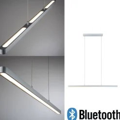 LED-riippuvalaisin Lento, Smart Home Bluetooth, säädettävä värilämpötila, himmennettävä, eri värejä*Paulmann Discount