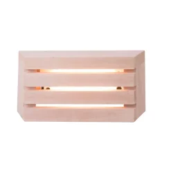 LED-saunavalaisin Saunaled 320TRL 8W/827 186x322x66 mm himmennettävä IP65 tervaleppä*Airam Best