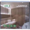 LED-saunavalosarja , 9-osainen, hopea, teflon*LED Energie Sale