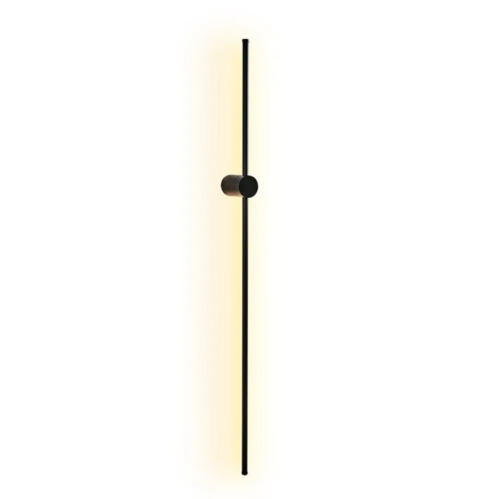Best LED-seinävalaisin Wible 121 cm musta Seinävalaisimet