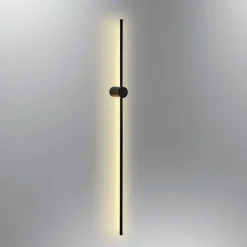 Best LED-seinävalaisin Wible 121 cm musta Seinävalaisimet