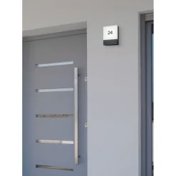 Best LED-seinävalaisin Pecos 200x160 mm antrasiitti Led-Ulkovalot