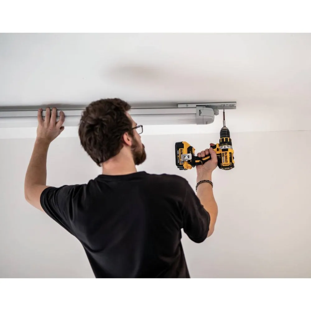 Hot LED-teollisuusvalaisin Liteline 1200 S tunnistimella IP65 vaaleanharmaa Tunnistinvalaisimet