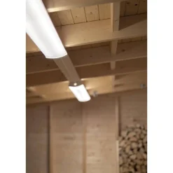 LED-teollisuusvalaisin Liteline Basic 1200 S tunnistimella 4000K IP44 valkoinen*Hide-a-lite Online