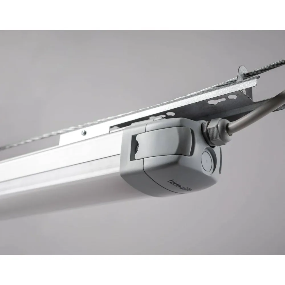 LED-teollisuusvalaisin Liteline 1500 S tunnistimella IP65 vaaleanharmaa*Hide-a-lite