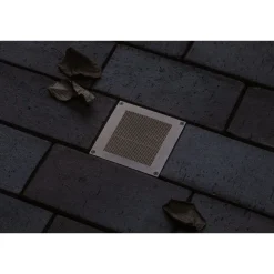 LED-terassivalaisin liiketunnistimella Brick, IP67, 10x10cm, 3000K, alumiini*Paulmann Hot