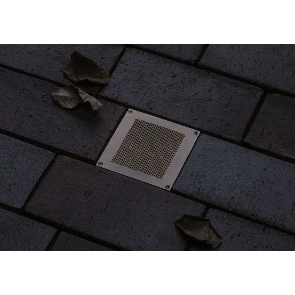 LED-terassivalaisin liiketunnistimella Brick, IP67, 10x10cm, 3000K, alumiini*Paulmann Hot