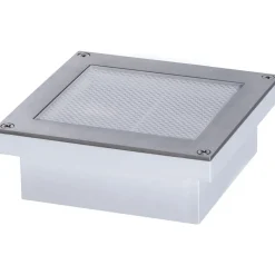 LED-terassivalaisin liiketunnistimella Brick, IP67, 10x10cm, 3000K, alumiini*Paulmann Hot