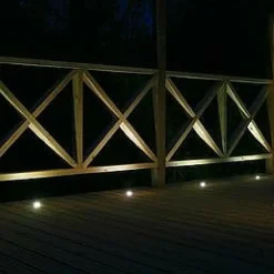 LED-terassivalosarja 4x0,4W IP65/44 3000K hämäräkytkin*LED Energie Online