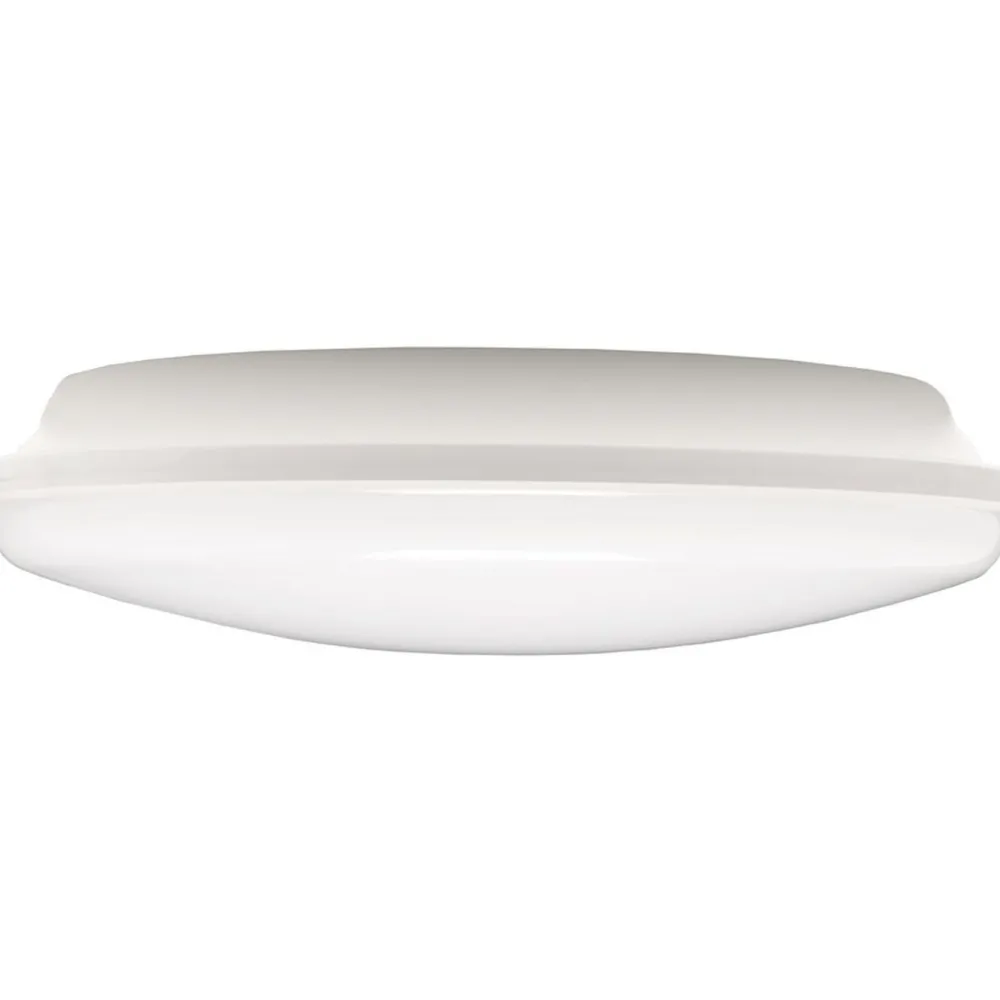 Clearance LED-tunnistinvalaisin Lumi II 320, 12W/840, PIR M-S, Ø320x94mm, IP44, valkoinen/opaali Tunnistinvalaisimet|Plafondit
