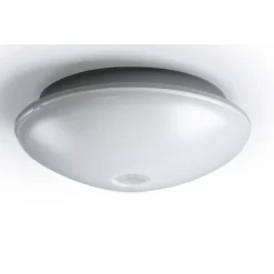 Sale LED-tunnistinvalaisin AVR254 11W/830 PIR Ø254x95 mm IP54 vaaleanharmaa Kattovalaisimet|Seinävalaisimet