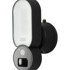 Outlet LED-tunnistinvalaisin Smartlight kameralla musta Älyvalaisimet Ulos