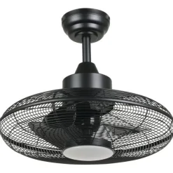 LED-tuuletinvalaisin Igeldo, musta*Eglo Hot